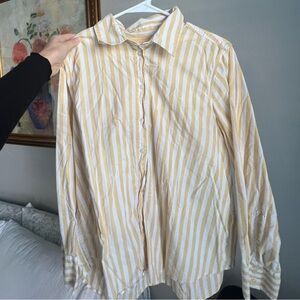 Banana republic button down yellow
